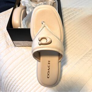Coach sandals